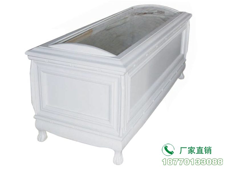 白银豪华型实木冷藏棺